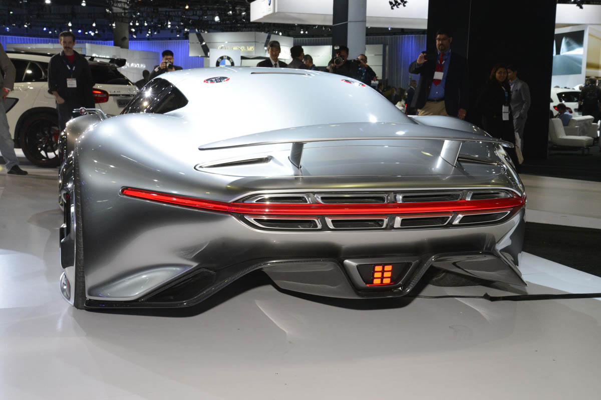 Mercedes AMG Vision rear view