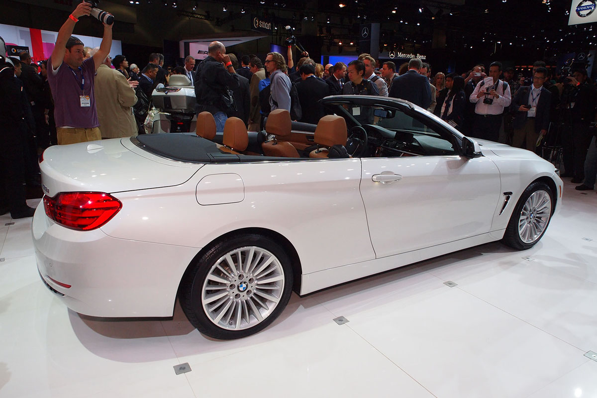 BMW 4-series Convertible revealed at LA show