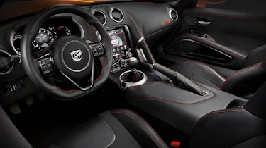 SRT Viper TA edition interior dashboard manual stick shift