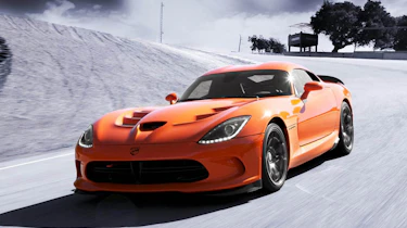 SRT Viper TA edition orange front
