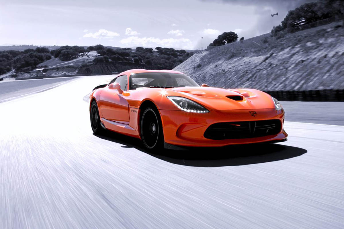 SRT Viper TA edition orange