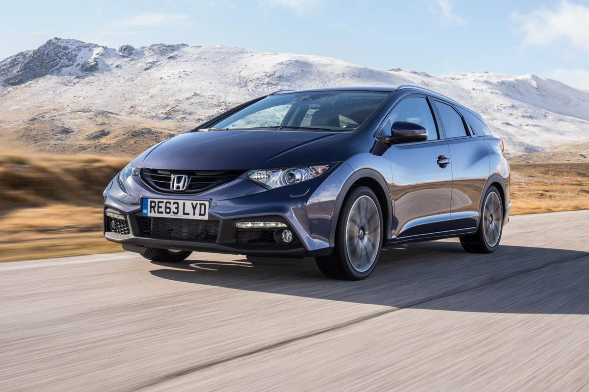 Honda Civic Tourer blue