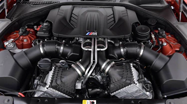 BMW M6 Competition Package twin-turbo V8 engine