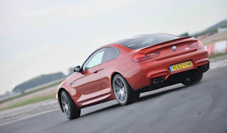 BMW M6 Competition Package orange rear