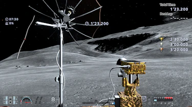 Gran Turismo 6 Lunar Rover on moon