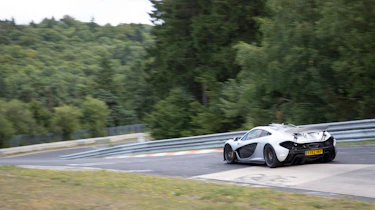 McLaren P1 at the Nurburgring