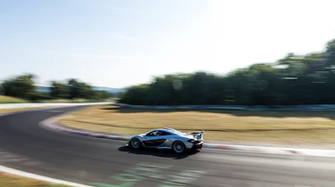 McLaren P1 at the Nurburgring