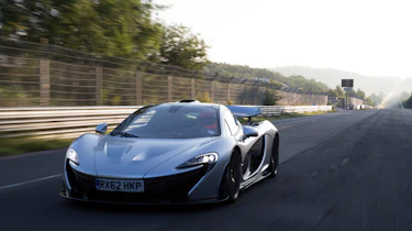 McLaren P1 at the Nurburgring