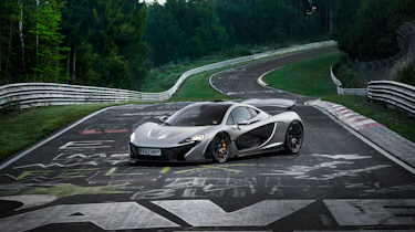McLaren P1 at the Nurburgring