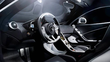 McLaren 12C MSO Concept white and black interior