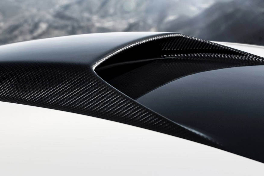 McLaren 12C MSO Concept carbon air snorkel scoop