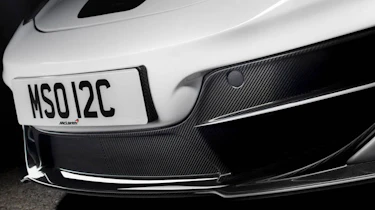 McLaren 12C MSO Concept carbon front splitter spoiler