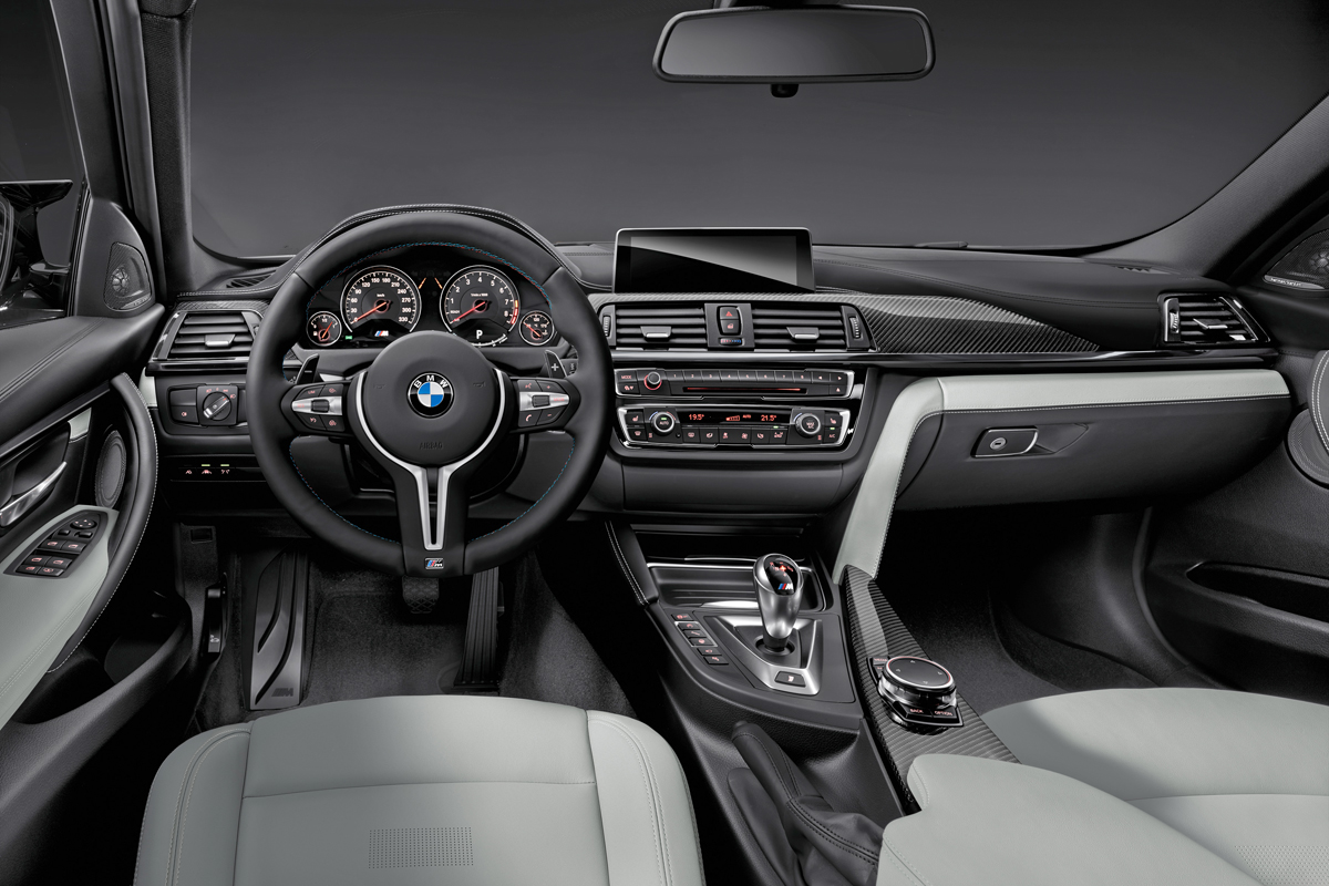 New BMW M3 interior