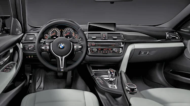 New BMW M3 interior