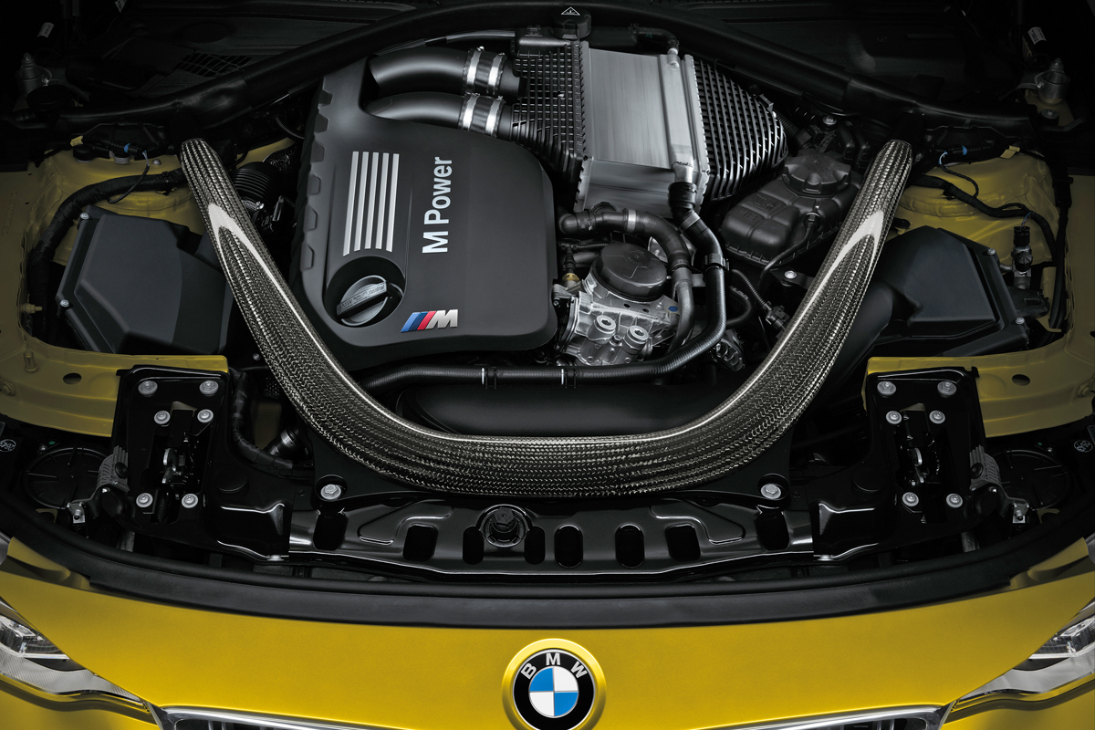 New BMW M4 turbo engine