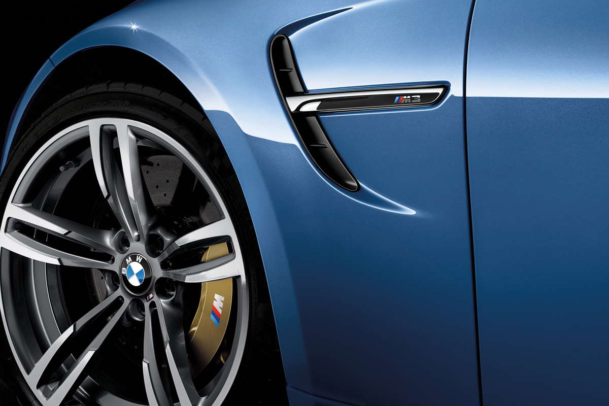 New BMW M3 alloy wheel