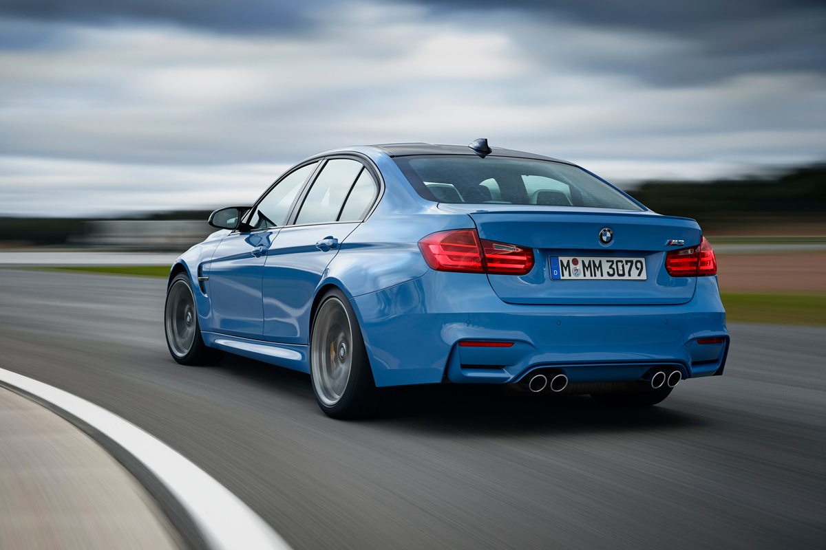 New BMW M3 saloon