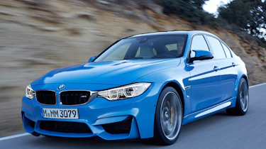 New BMW M3 blue