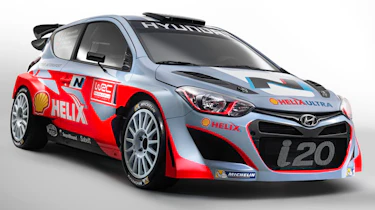 Hyundai launches i20 WRC car