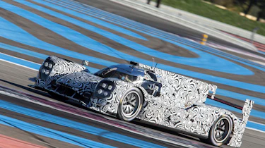 Porsche 2014 LMP1 Le Mans car testing