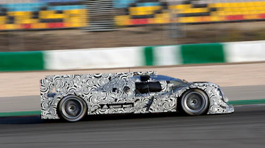 Porsche 2014 LMP1 Le Mans car testing