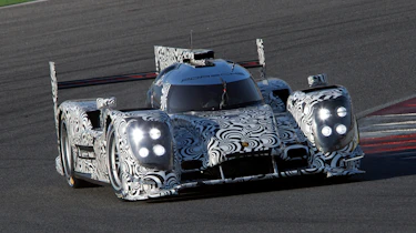 Porsche 2014 LMP1 Le Mans car testing