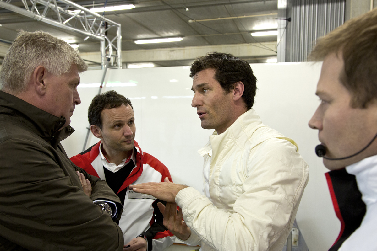 Porsche 2014 LMP1 Le Mans car testing