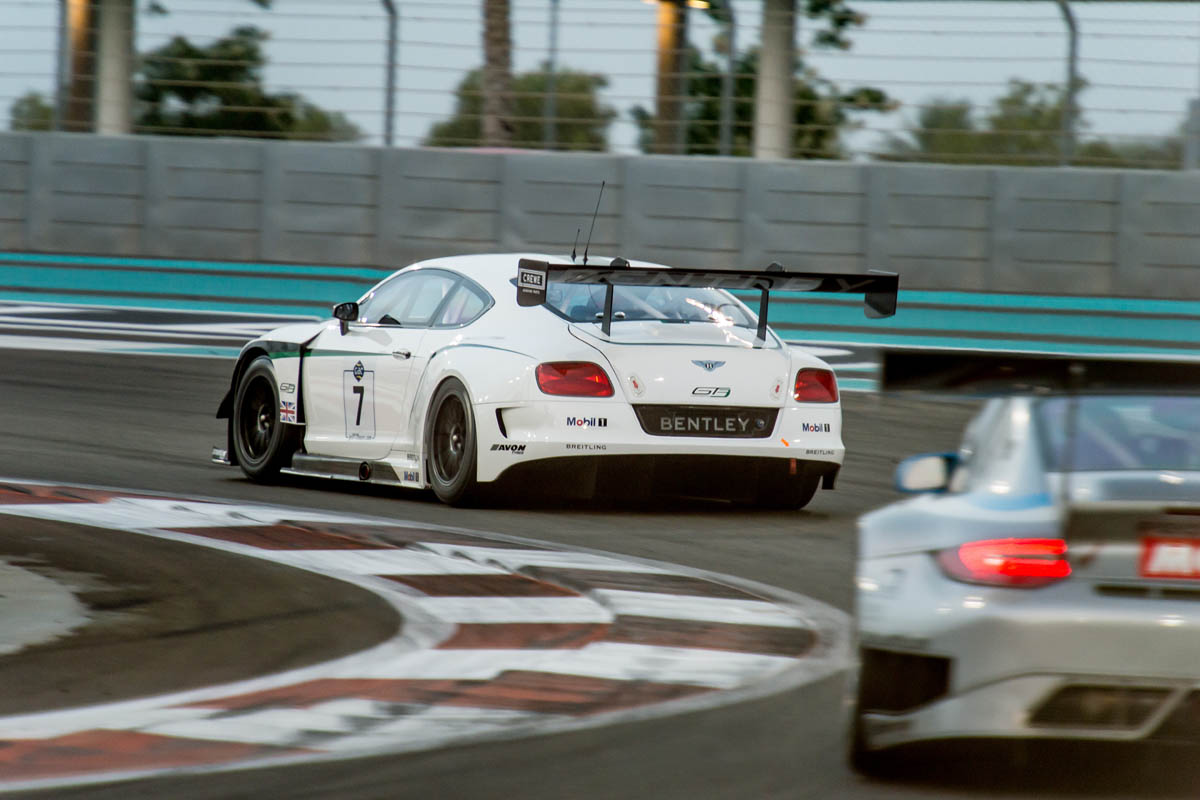Bentley Continental GT3 race debut report