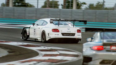 Bentley Continental GT3 race debut report