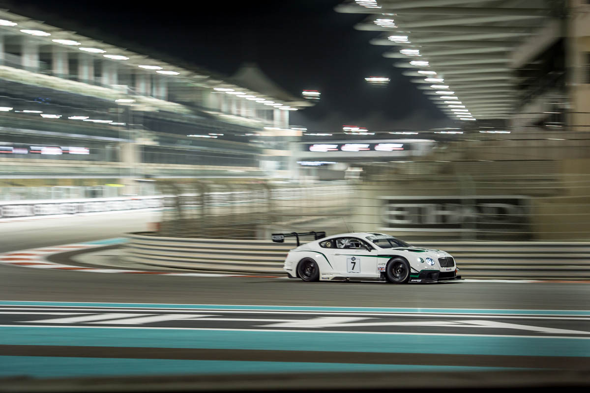 Bentley Continental GT3 race debut report