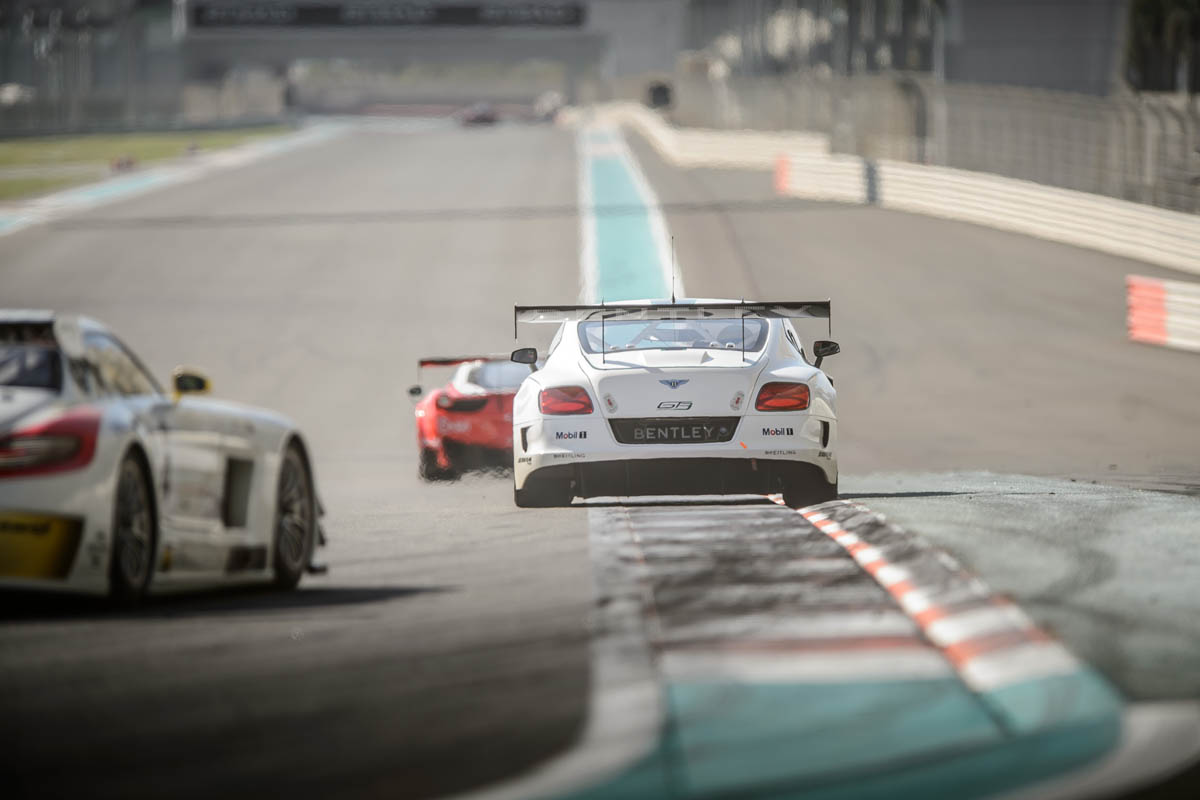 Bentley Continental GT3 race debut report Gulf 12 Hours
