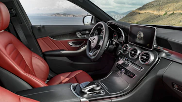 Mercedes C-class interior