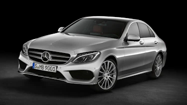 Mercedes C-class silver