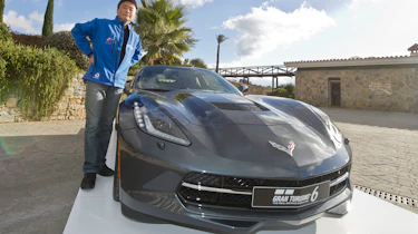 Gran Turismo creator Kazunori Yamauchi Corvette Stingray