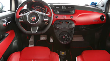 Abarth 595 50th Anniversary interior dashboard
