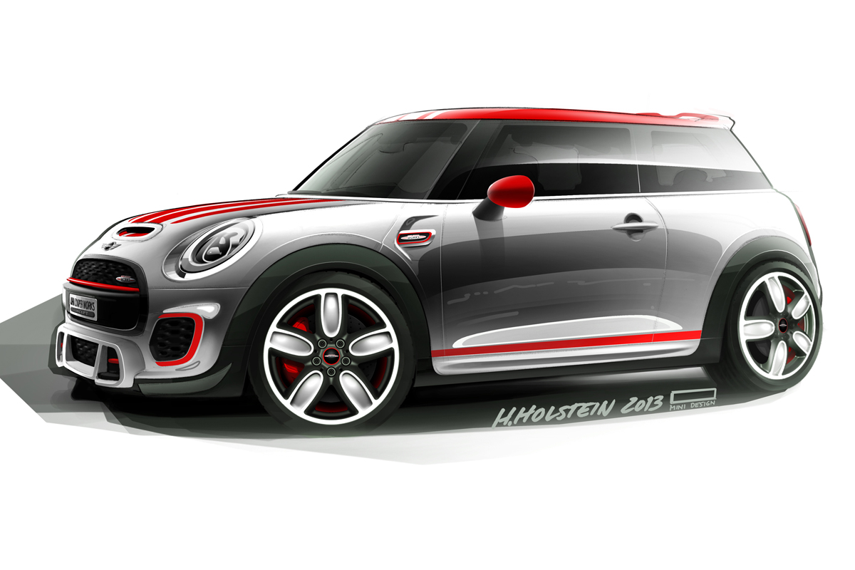 New Mini John Cooper Works Concept sketch