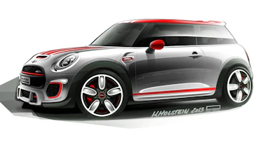 New Mini John Cooper Works Concept sketch