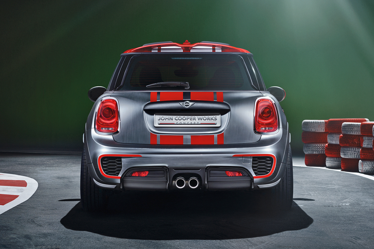 New Mini John Cooper Works Concept rear diffuser
