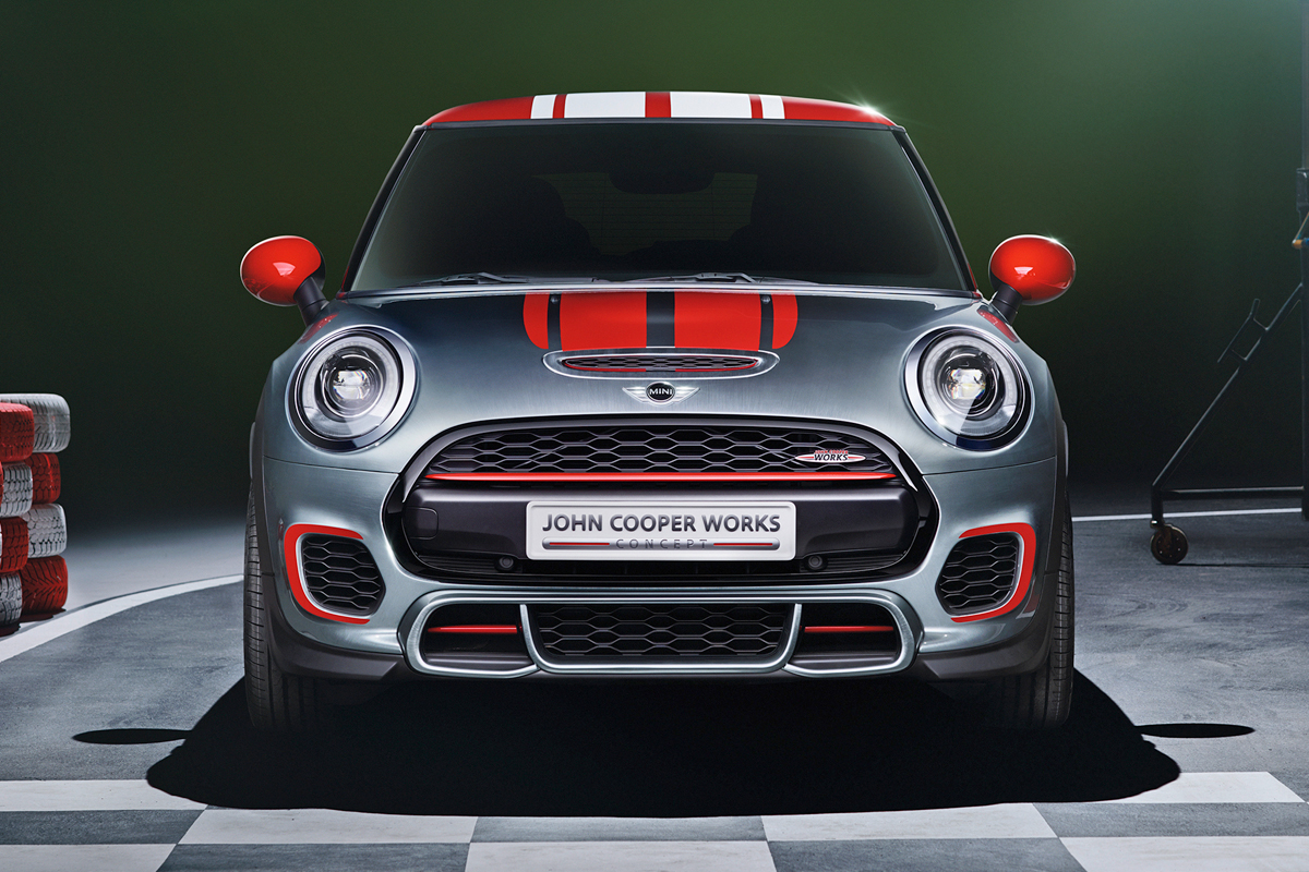 New Mini John Cooper Works Concept front air intakes
