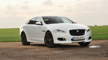 Jaguar XJR white front