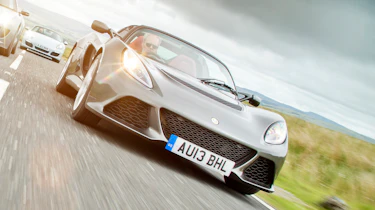 Lotus Exige S Roadster grey front