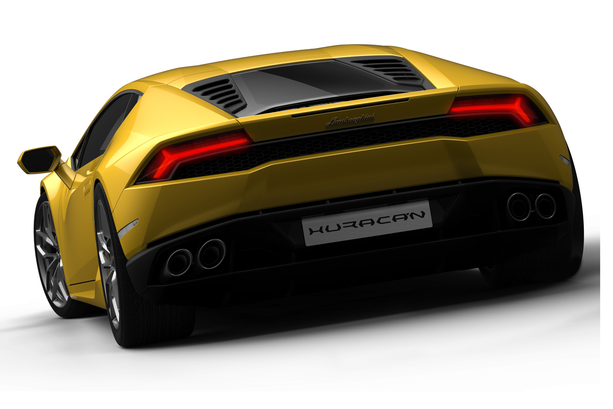 Lamborghini Huracan LP610-4 rear view