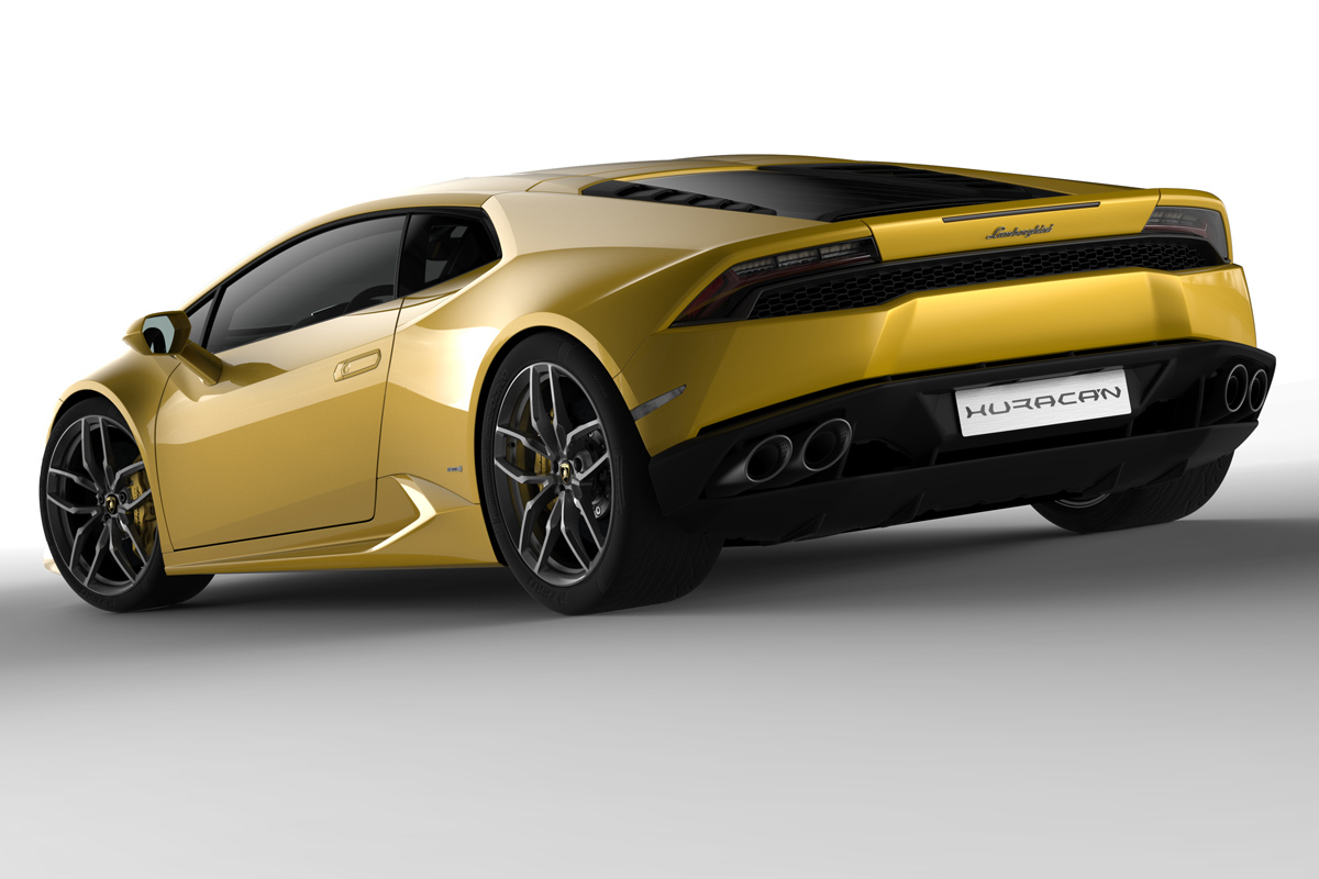 Lamborghini Huracan LP610-4 yellow