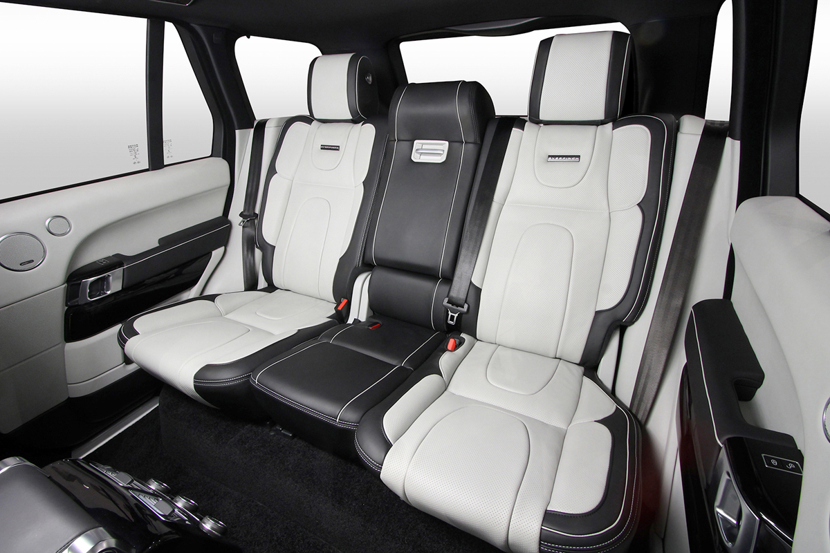 Overfinch Range Rover rear seats