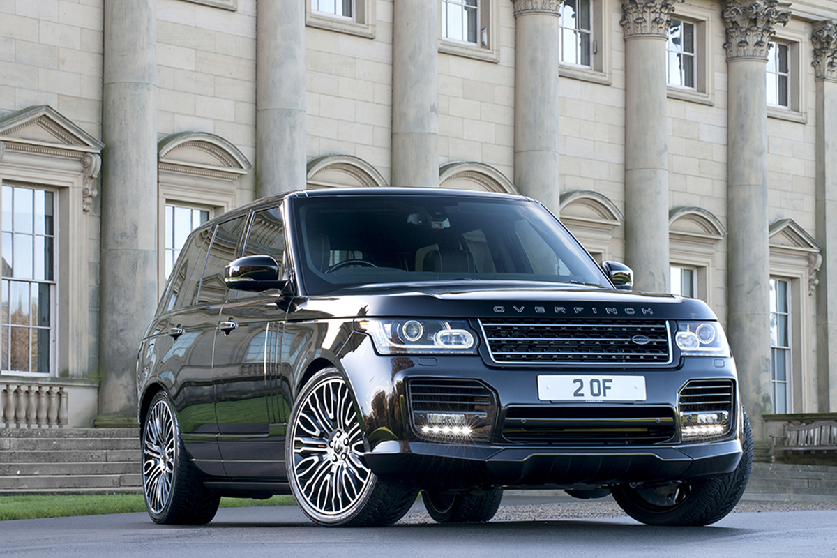 New Overfinch Range Rover front lights