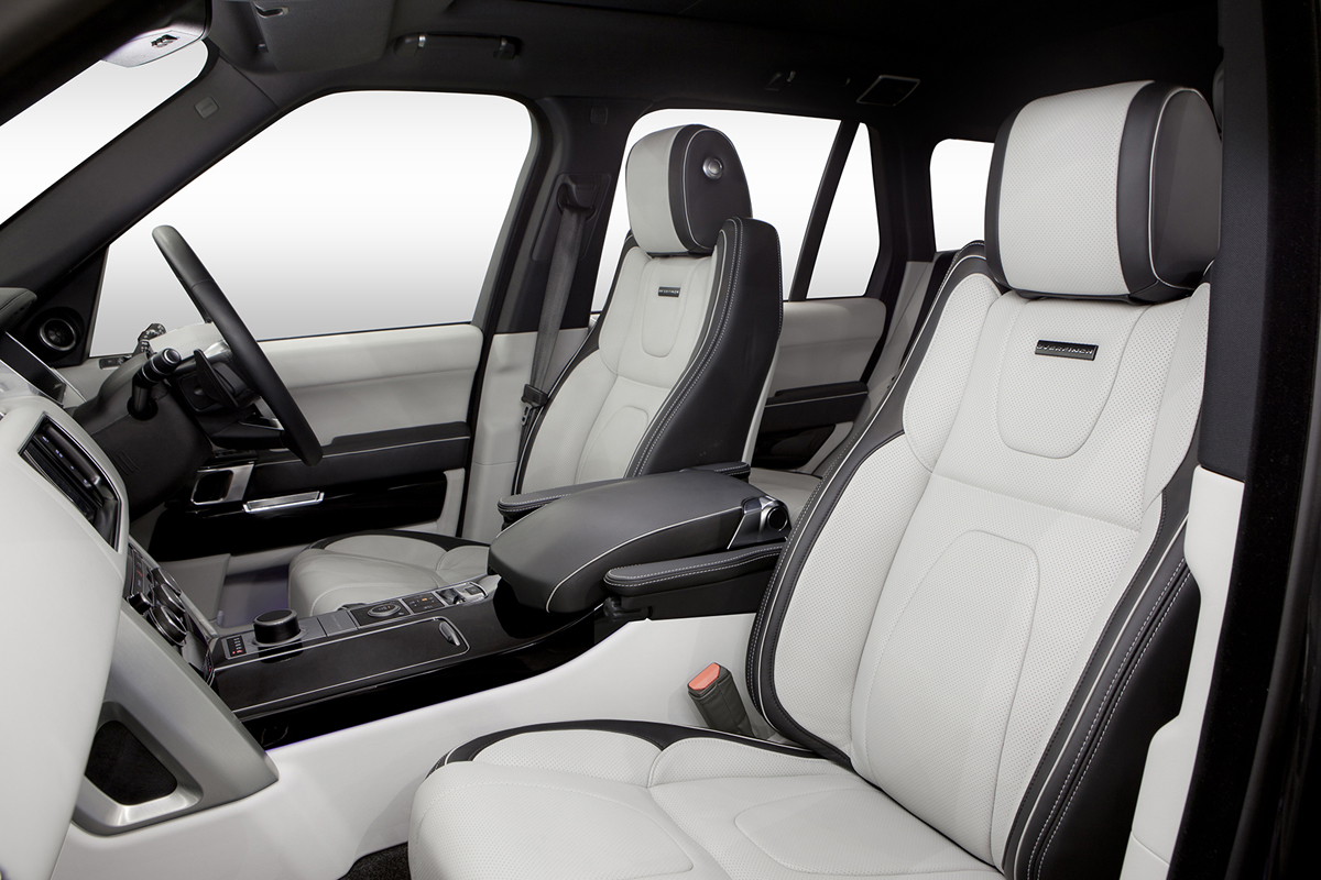 New Overfinch Range Rover front seats