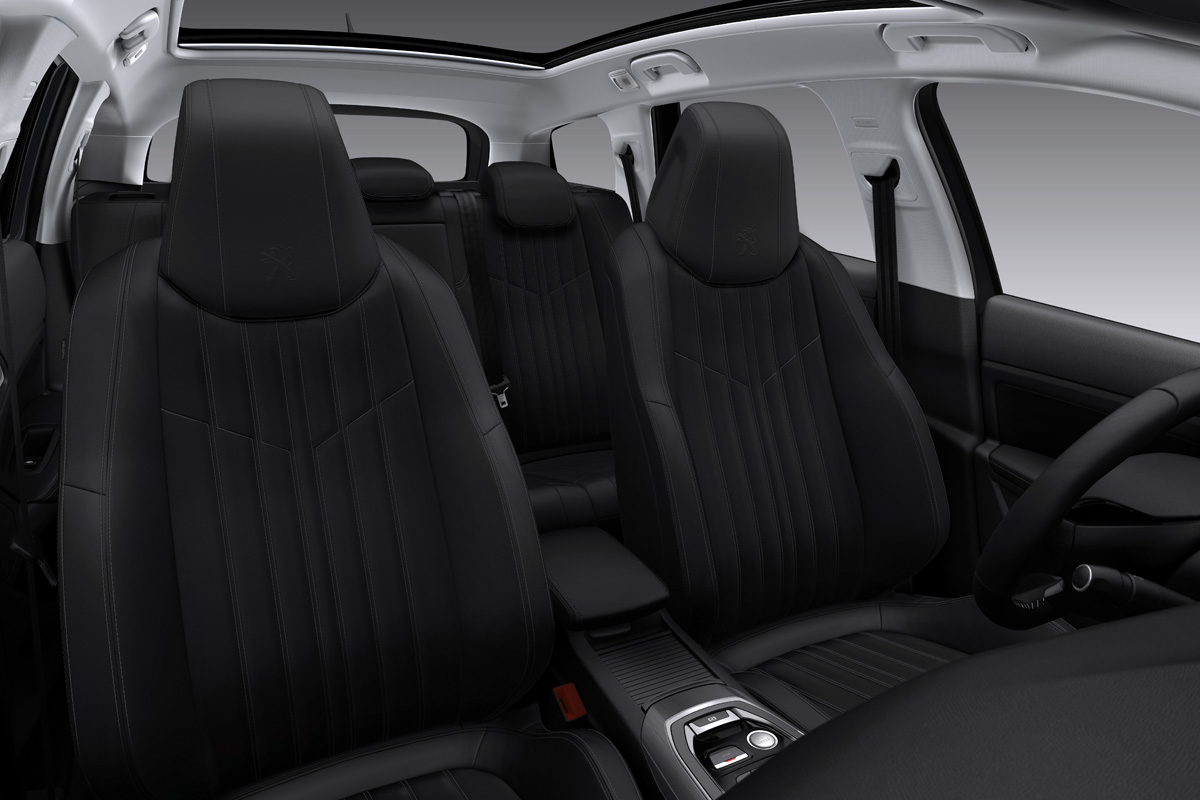 Peugeot 308 SW rear seats