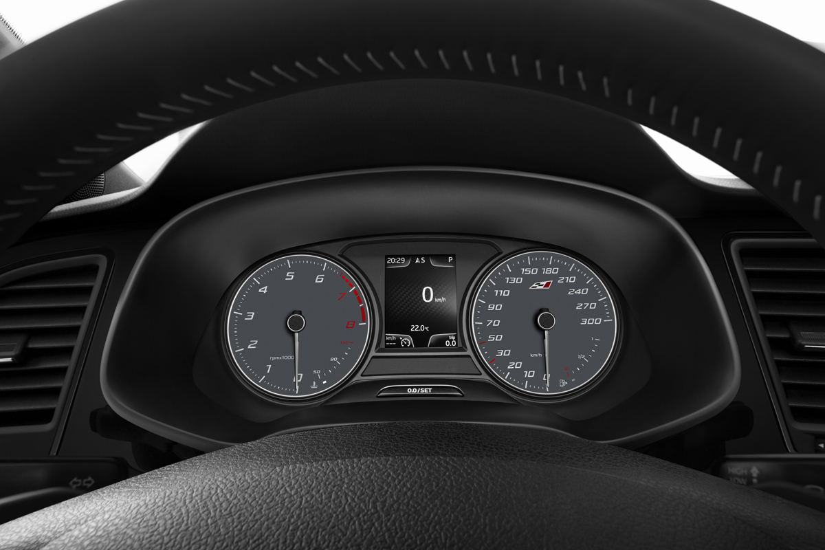 SEAT Leon Cupra 280 dash