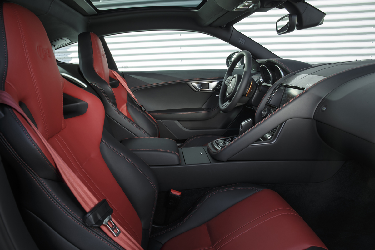 Jaguar F-type Coupe R interior