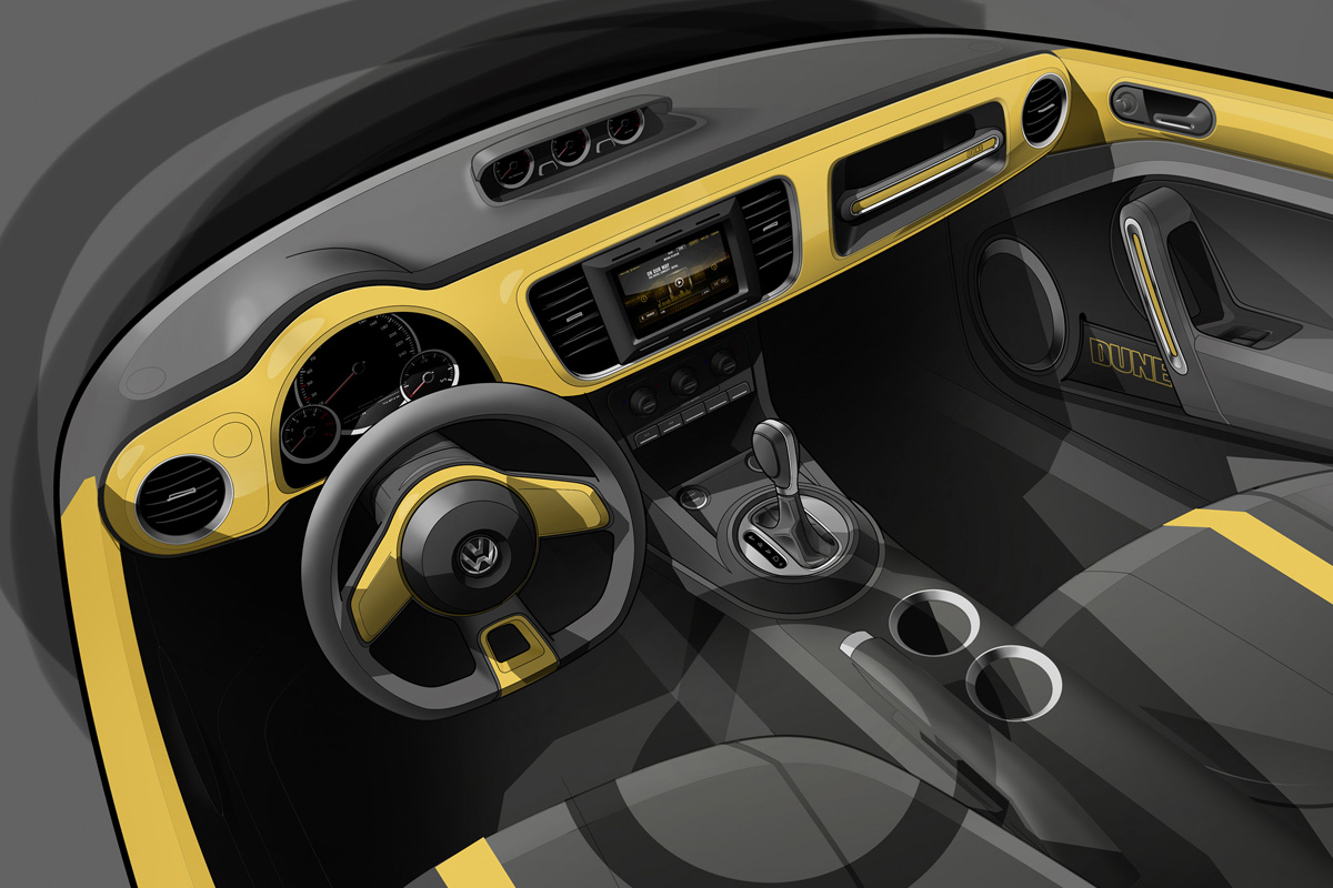 Volkswagen Beetle Dune Concept interior